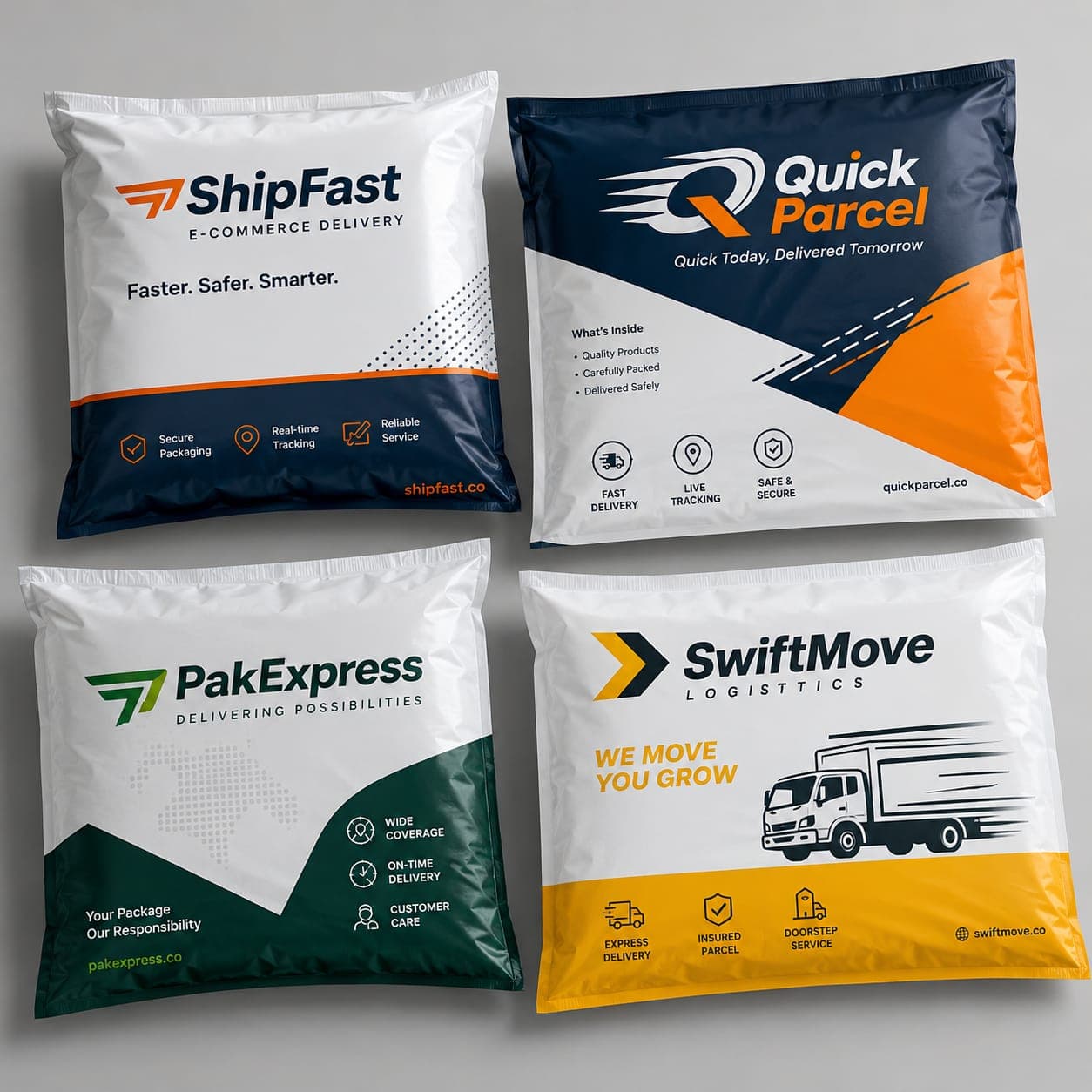 Tamper Proof Courier Bags